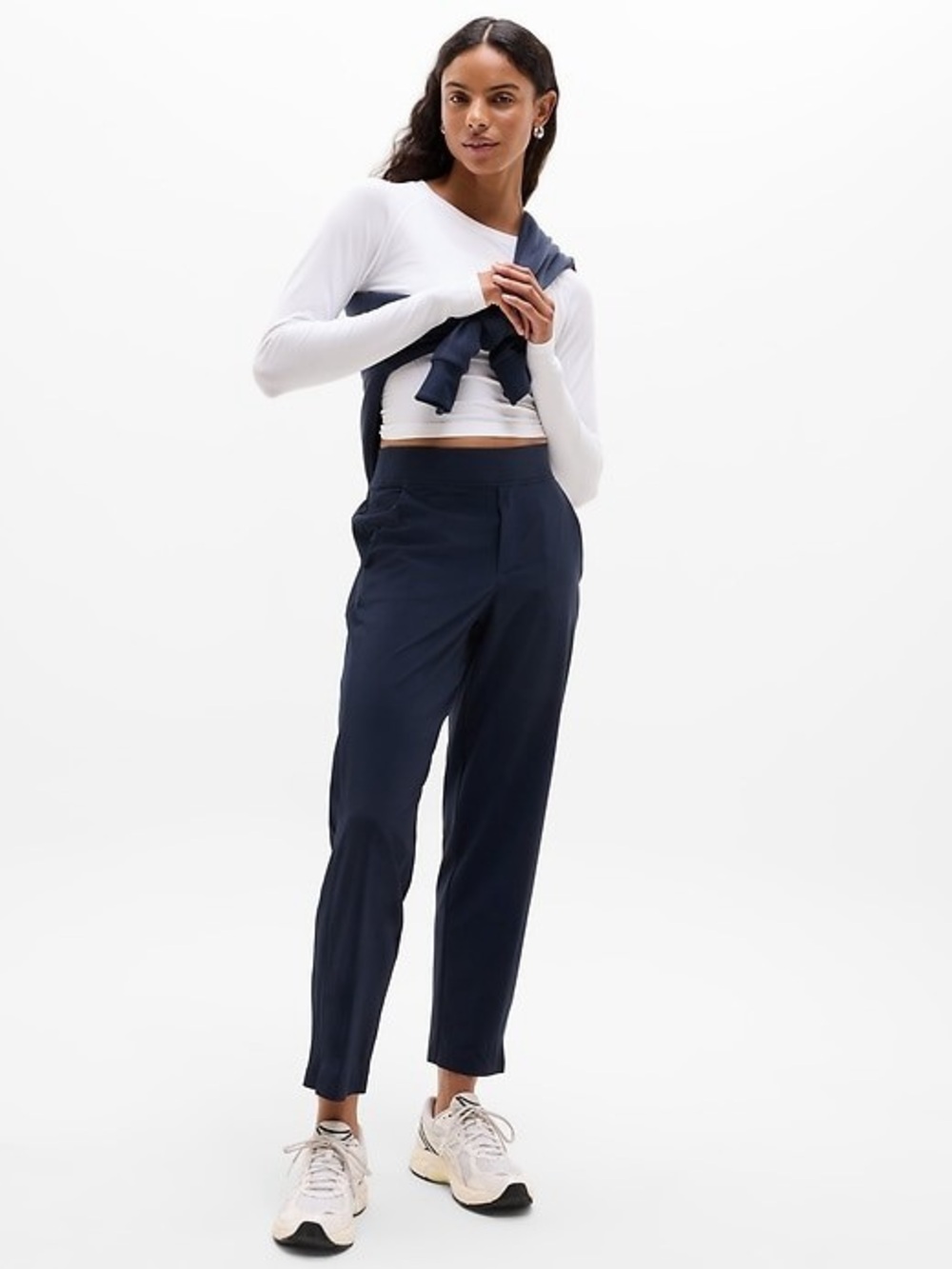 Athleta Brooklyn Navy Ankle Pants